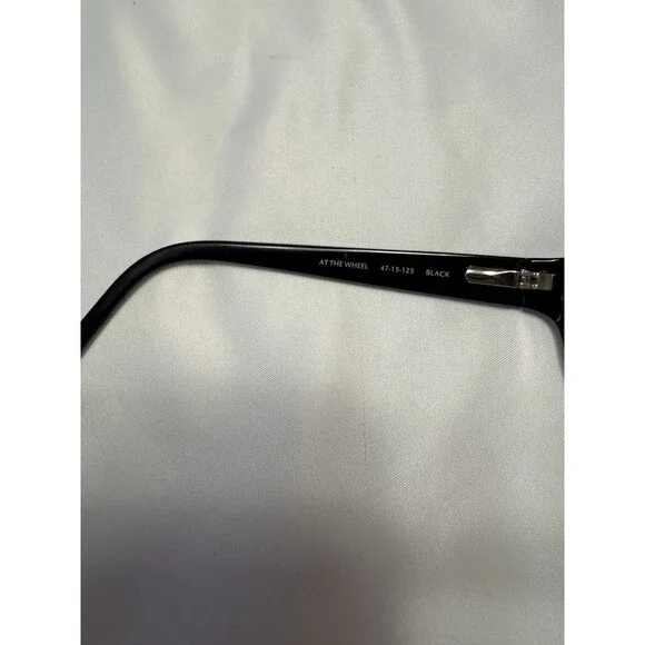 CONVERSE AT THE WHEEL Black Rectangular KIDS Eyeglasses 47-15-125mm FRAMES ONLY - Picture 5 of 5